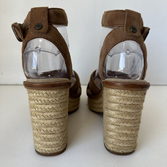 UGG Brown Platform Heels - Picture 5 of 9